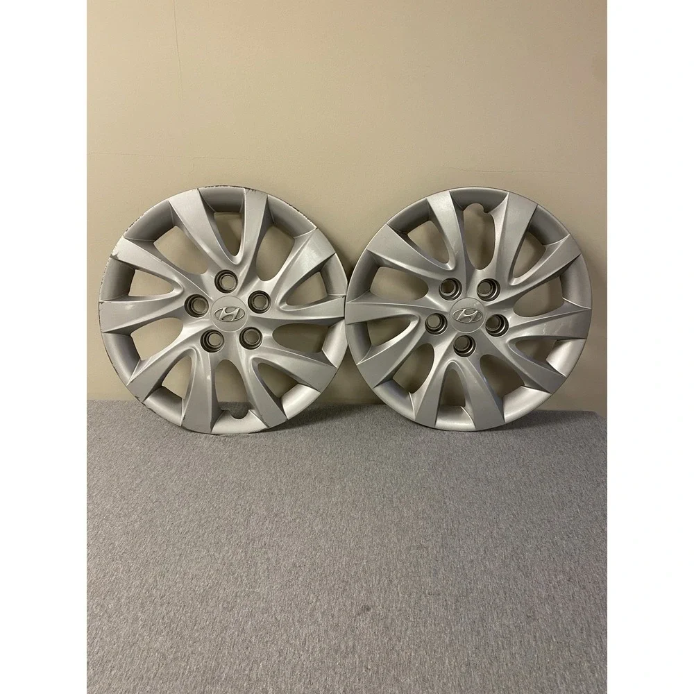 Hyundai Elantra 2012 Hub Caps Wheel Covers Set Of 2 Used